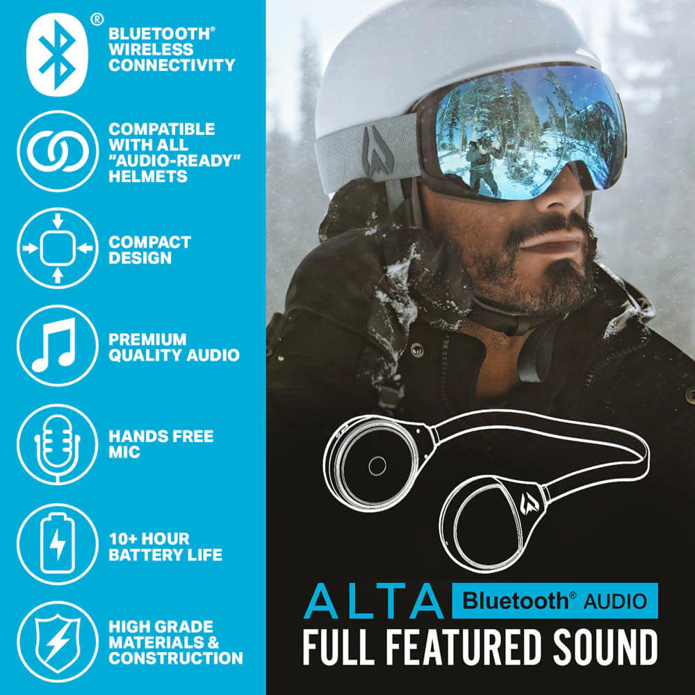 Alta Bluetooth Ski Helmet Headphones - Image 3